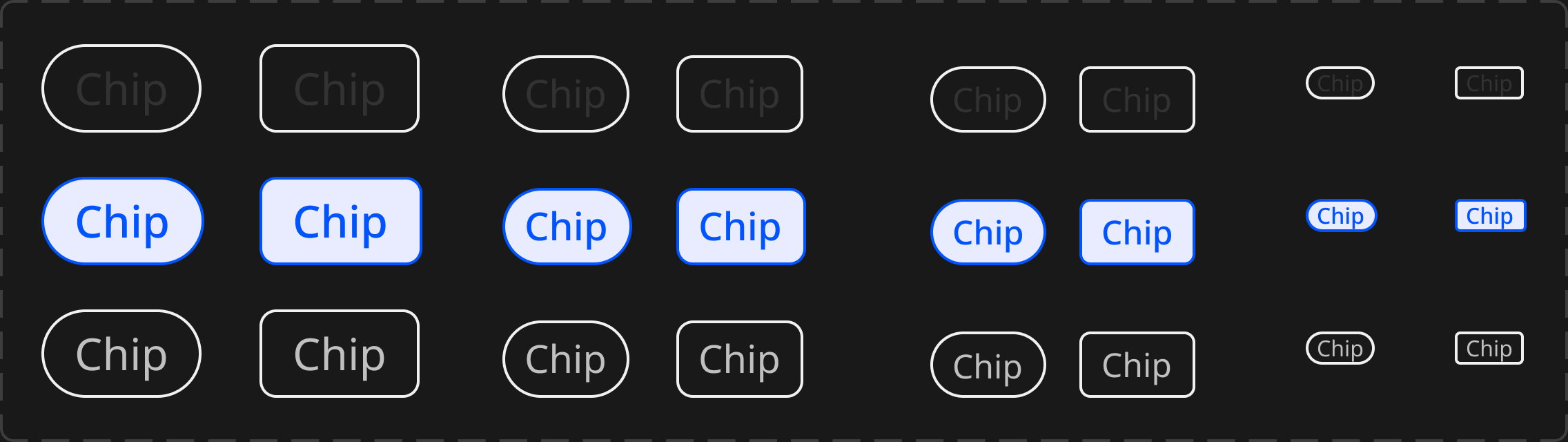 DailyMove chip components for interest selection