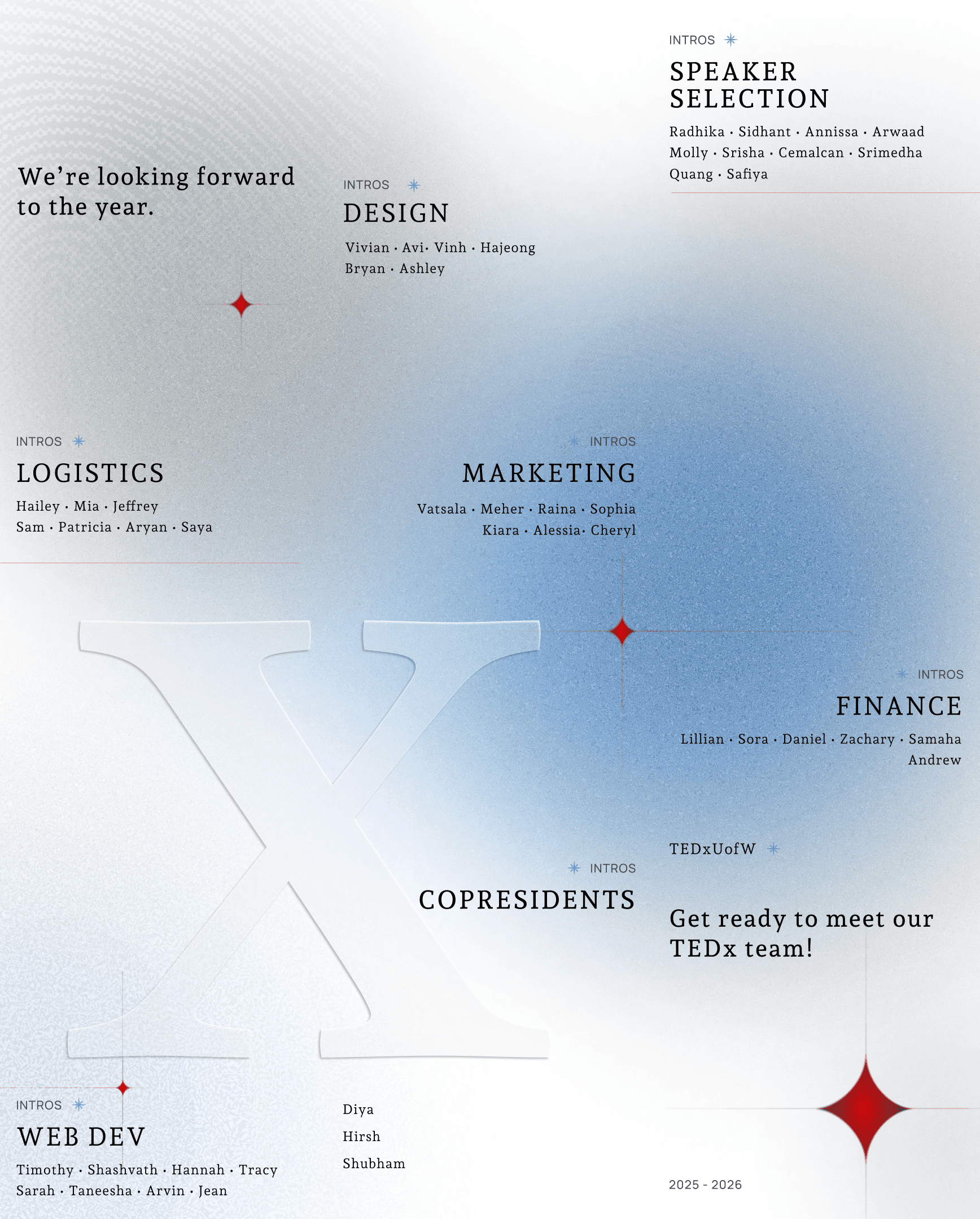 TEDxUofW social media flyer