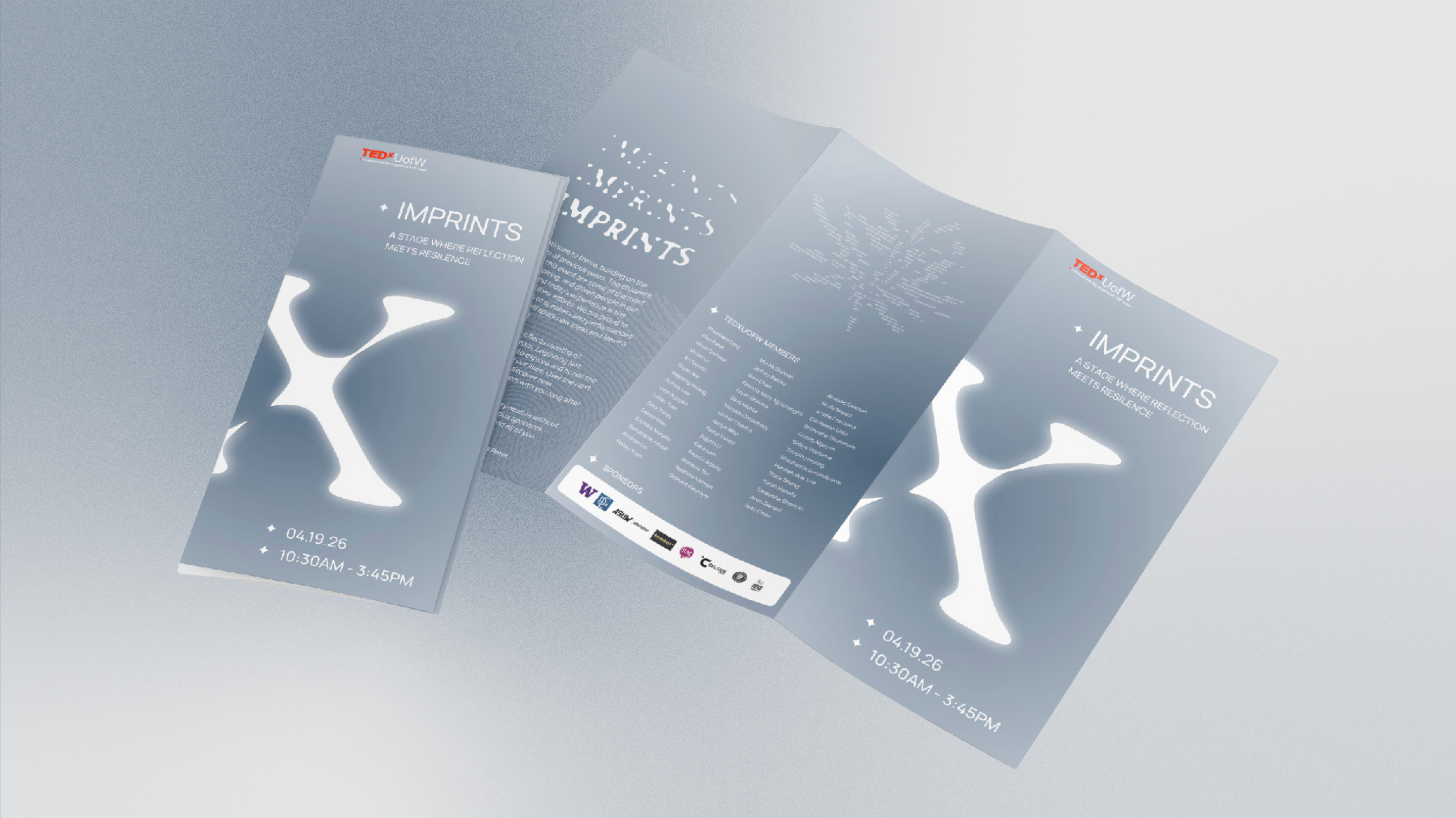 TEDxUofW Imprints brochure