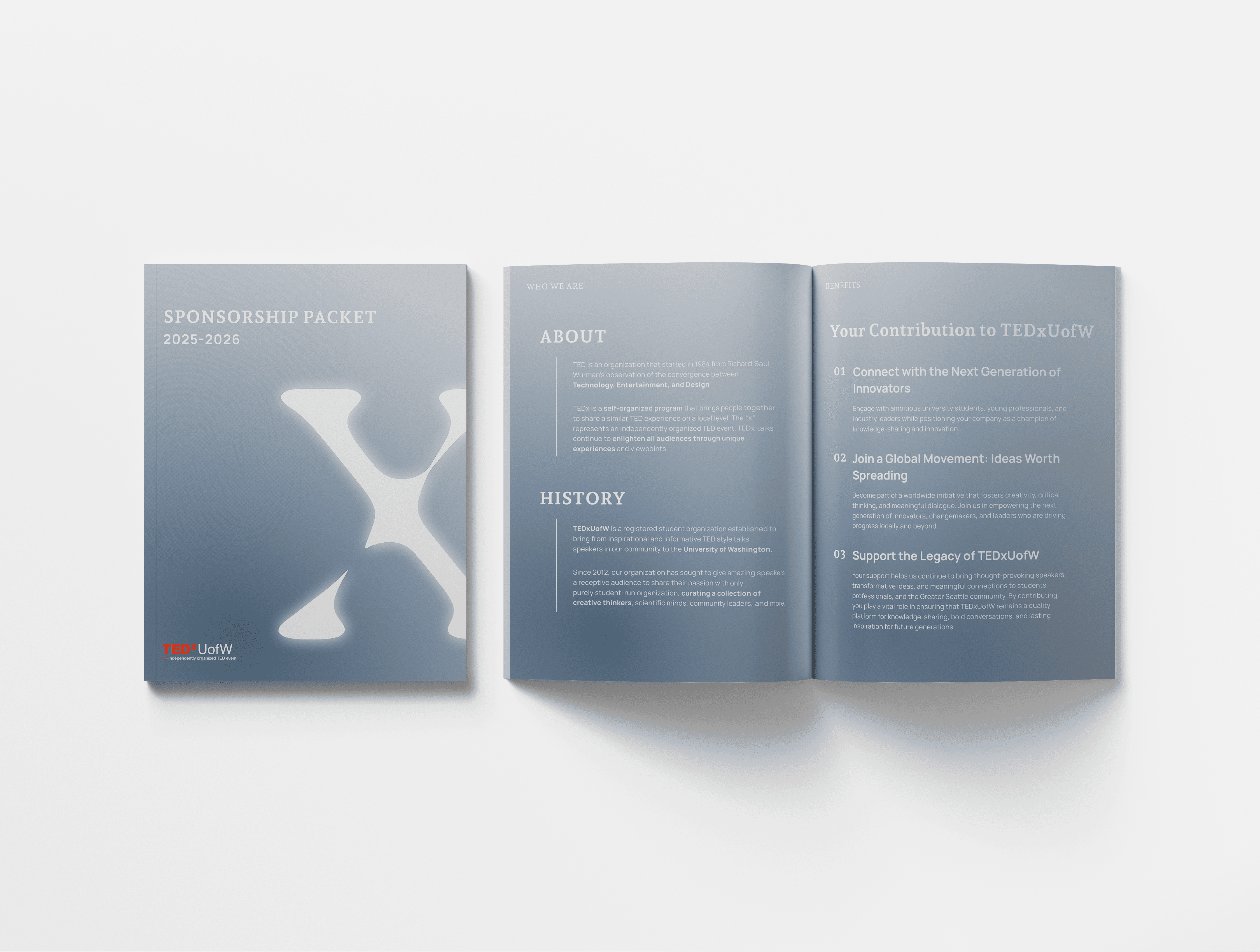 TEDxUofW sponsorship packet