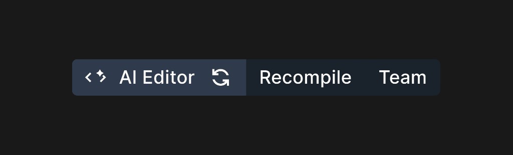 Improved Mode Scanability by Replacing the Switch with a Toggle — Before